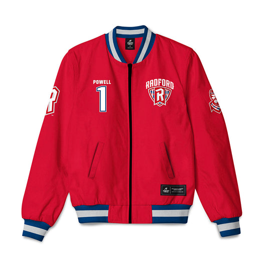 Radford - NCAA Baseball : Brady Powell - Bomber Jacket-0