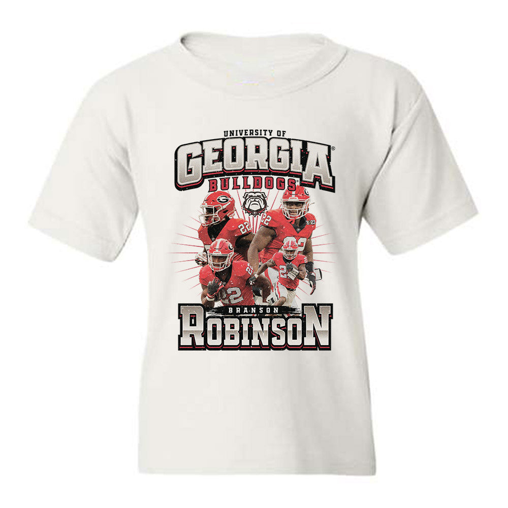 Georgia - NCAA Football : Branson Robinson -  Youth T-Shirt