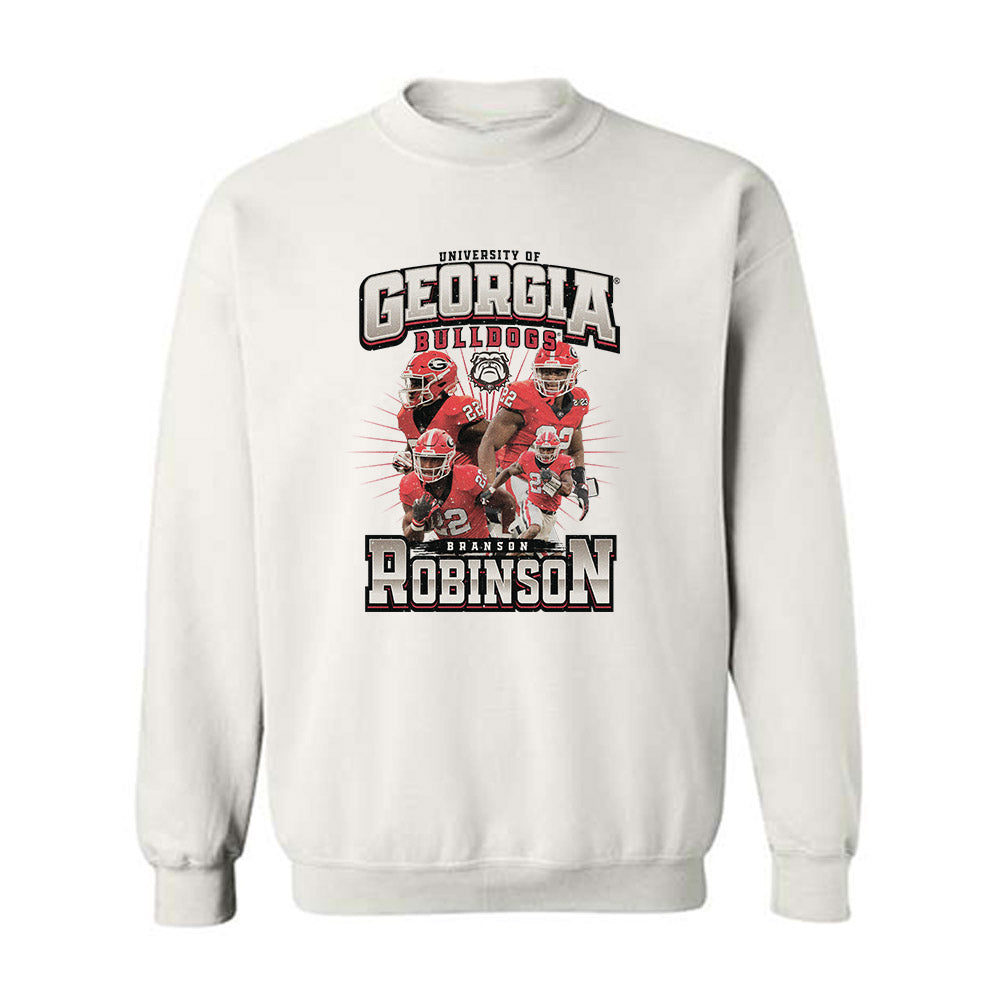 Georgia - NCAA Football : Branson Robinson -  Crewneck Sweatshirt