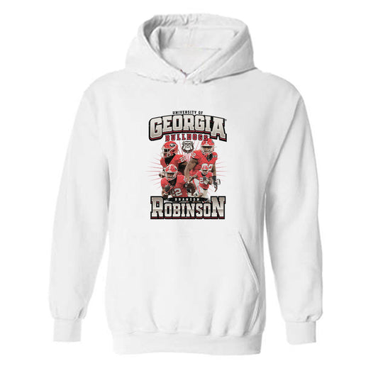 Georgia - NCAA Football : Branson Robinson -  Hooded Sweatshirt