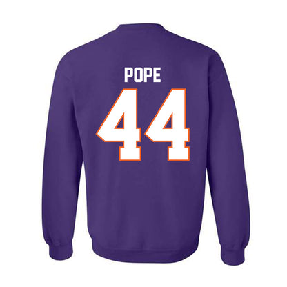 Clemson - NCAA Football : Banks Pope - Classic Shersey Crewneck Sweatshirt-1