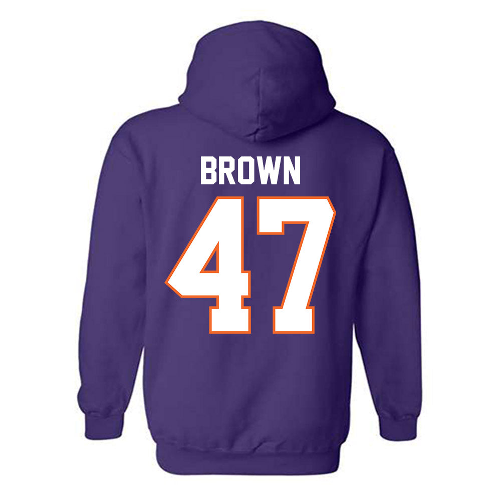 Clemson - NCAA Football : Sammy Brown - Classic Shersey Hooded Sweatshirt