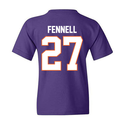 Clemson - NCAA Softball : Riley Fennell - Classic Shersey Youth T-Shirt-1