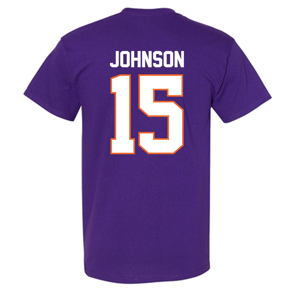 Clemson - NCAA Women's Soccer : Ella Johnson - Classic Shersey T-Shirt-1