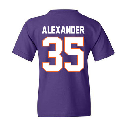Clemson - NCAA Football : Jeremiah Alexander - Classic Shersey Youth T-Shirt-1
