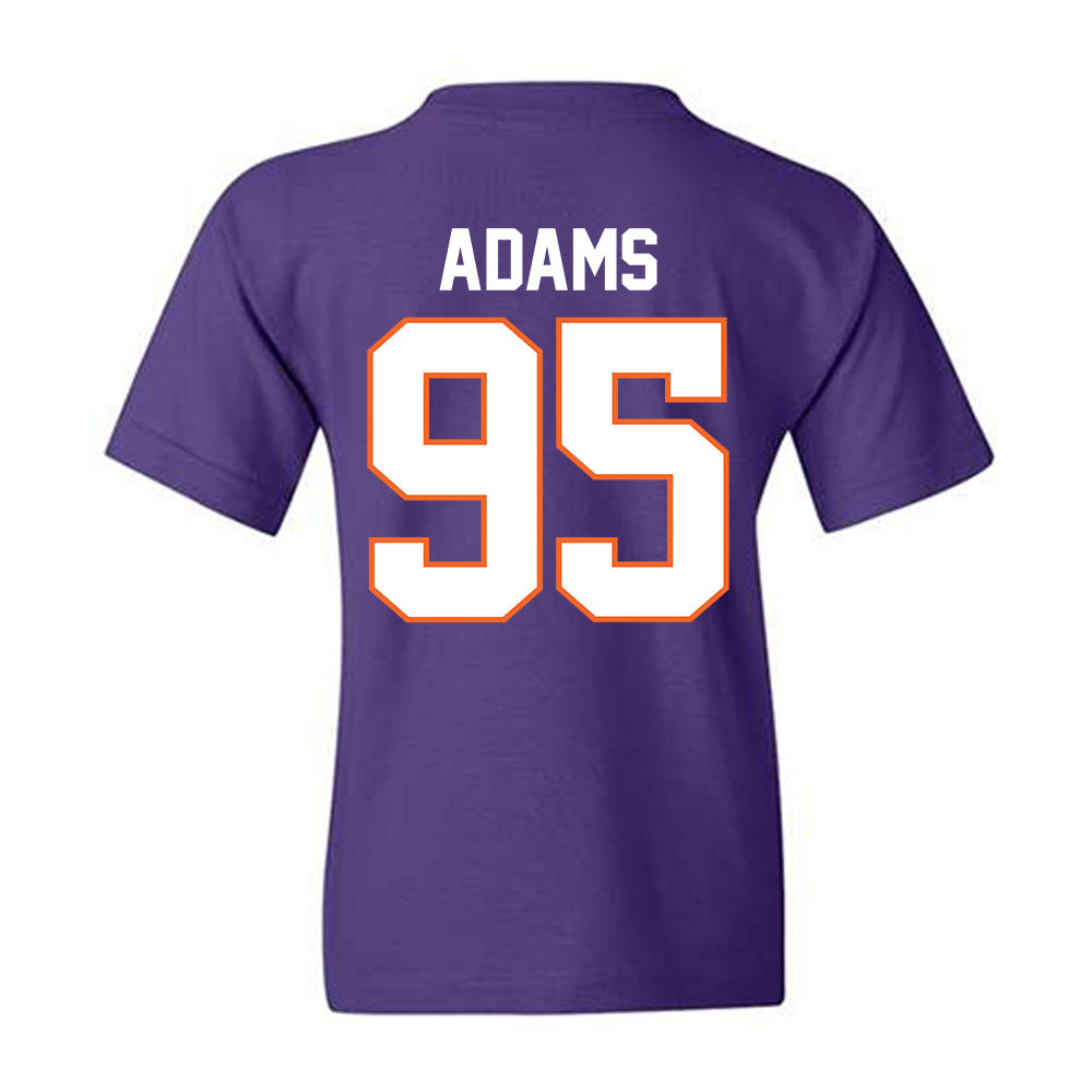 Clemson - NCAA Football : Amare Adams - Classic Shersey Youth T-Shirt-1