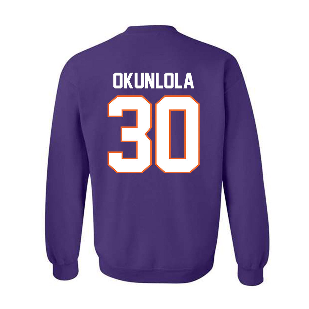 Clemson - NCAA Men's Soccer : Remi Okunlola - Classic Shersey Crewneck Sweatshirt