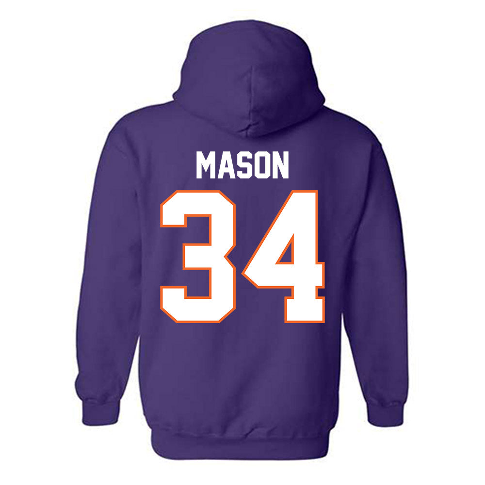 Clemson - NCAA Football : Armon Mason - Classic Shersey Hooded Sweatshirt-1