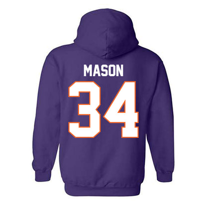 Clemson - NCAA Football : Armon Mason - Classic Shersey Hooded Sweatshirt-1