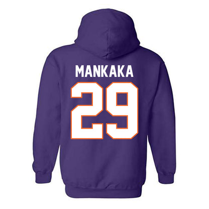Clemson - NCAA Football : Michael Mankaka - Classic Shersey Hooded Sweatshirt-1