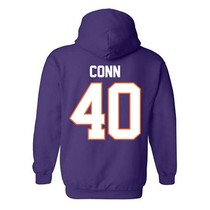 Clemson - NCAA Football : Brodey Conn - Classic Shersey Hooded Sweatshirt-1