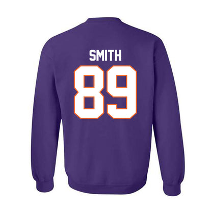Clemson - NCAA Football : Jack Smith - Classic Shersey Crewneck Sweatshirt-1