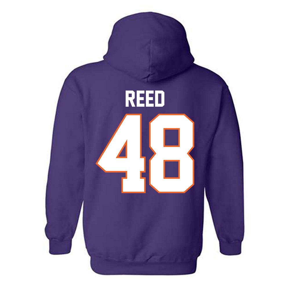Clemson - NCAA Football : Charlie Reed - Classic Shersey Hooded Sweatshirt-1