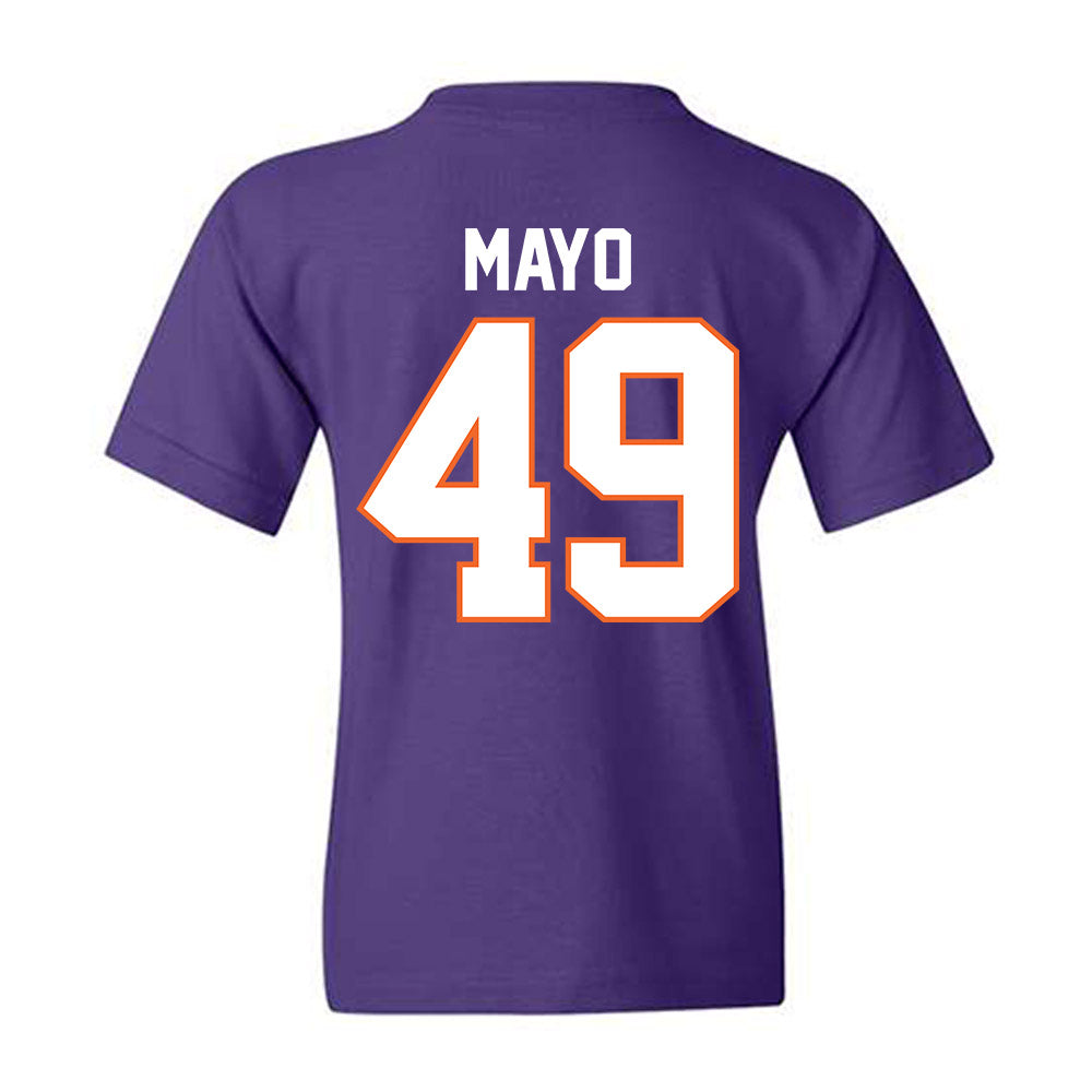 Clemson - NCAA Football : Darien Mayo - Classic Shersey Youth T-Shirt-1
