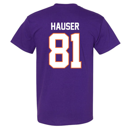 Clemson - NCAA Football : Nolan Hauser - Classic Shersey T-Shirt-1