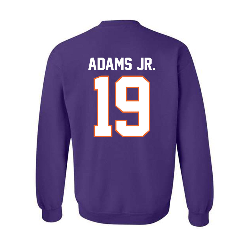 Clemson - NCAA Football : Keith Adams Jr. - Classic Shersey Crewneck Sweatshirt-1