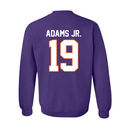 Clemson - NCAA Football : Keith Adams Jr. - Classic Shersey Crewneck Sweatshirt-1