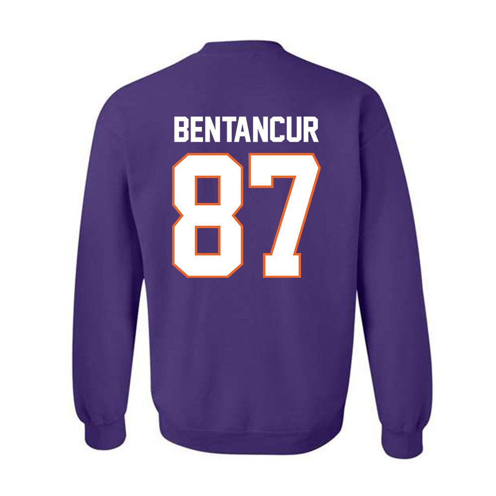 Clemson - NCAA Football : Christian Bentancur - Classic Shersey Crewneck Sweatshirt-1
