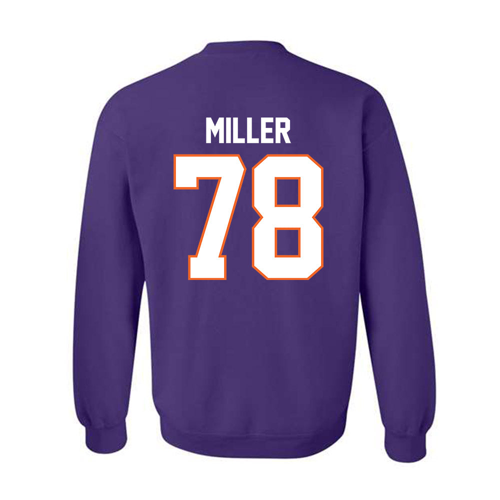 Clemson - NCAA Football : Blake Miller - Classic Shersey Crewneck Sweatshirt-1