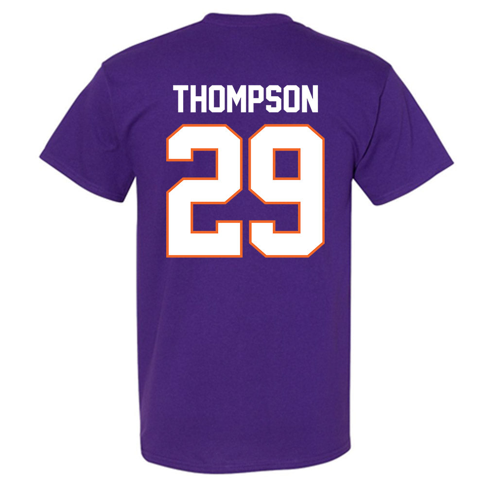 Clemson - NCAA Women's Soccer : Jordan Thompson - Classic Shersey T-Shirt-1
