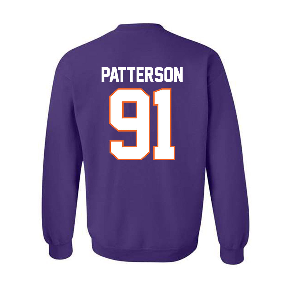 Clemson - NCAA Football : Zaire Patterson - Classic Shersey Crewneck Sweatshirt