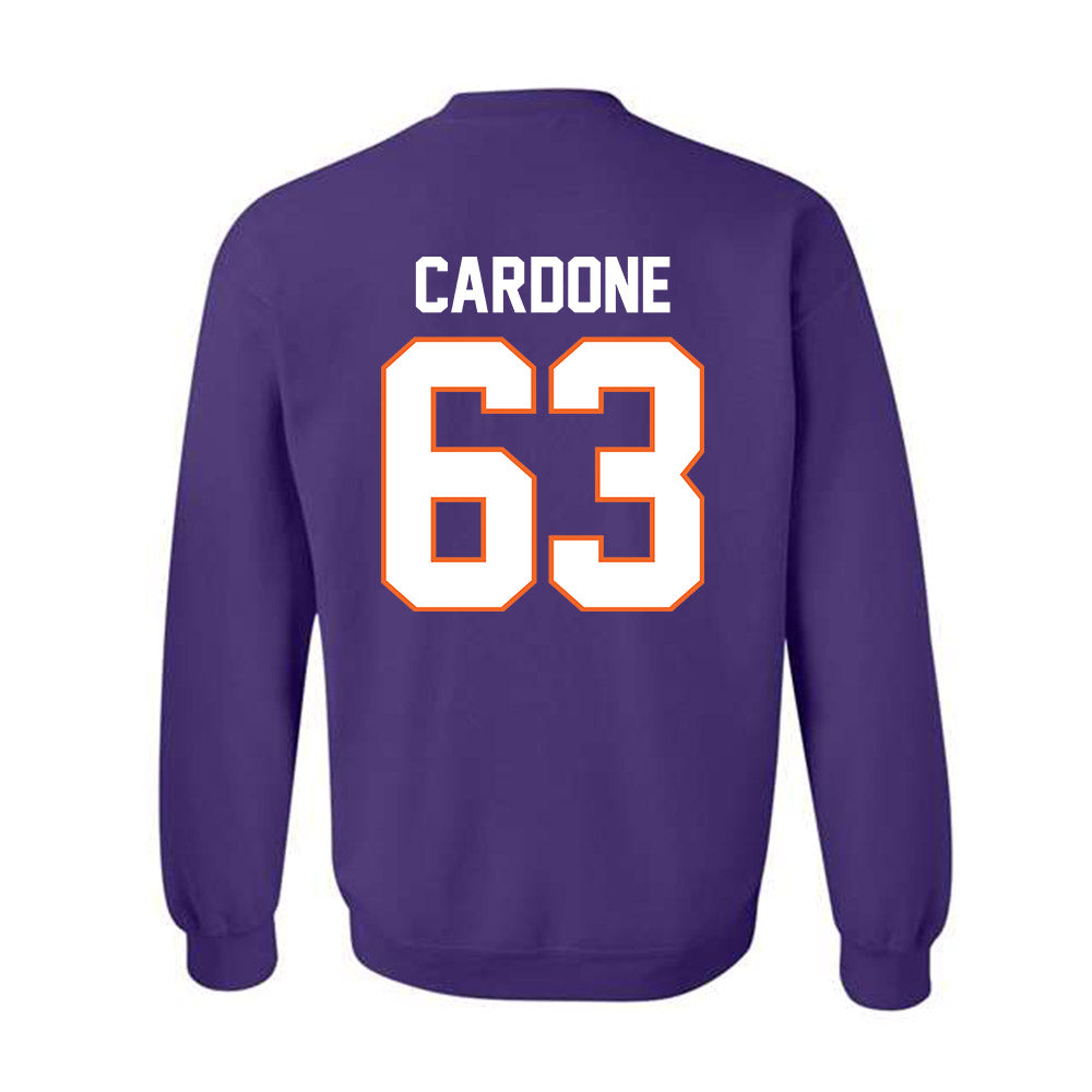 Clemson - NCAA Football : Dominic Cardone - Classic Shersey Crewneck Sweatshirt