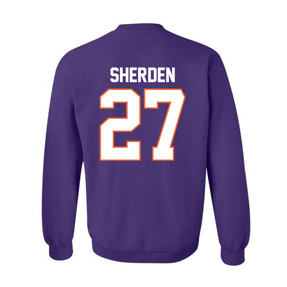 Clemson - NCAA Women's Soccer : Erin Sherden - Classic Shersey Crewneck Sweatshirt-1