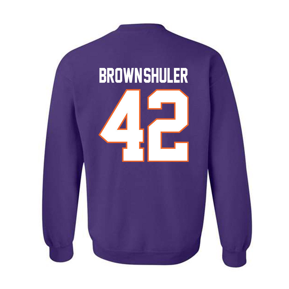 Clemson - NCAA Football : Hevin Brown-Shuler - Classic Shersey Crewneck Sweatshirt-1