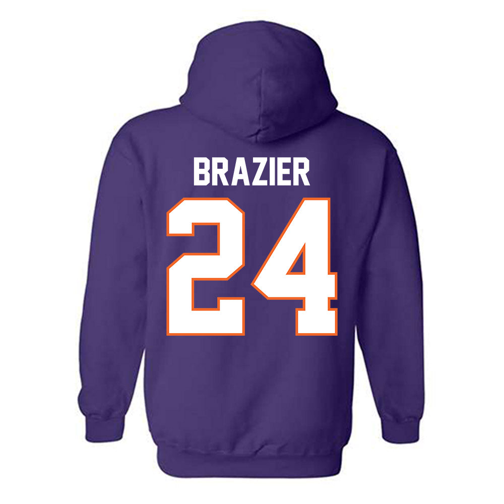 Clemson - NCAA Women's Lacrosse : Shannon Brazier - Classic Shersey Hooded Sweatshirt-1