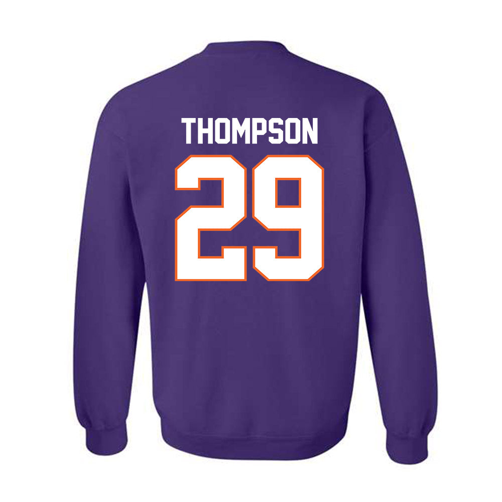 Clemson - NCAA Women's Soccer : Jordan Thompson - Classic Shersey Crewneck Sweatshirt-1