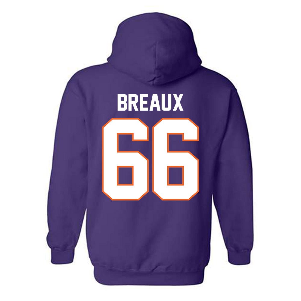 Clemson - NCAA Softball : Sarah Breaux - Classic Shersey Hooded Sweatshirt-1
