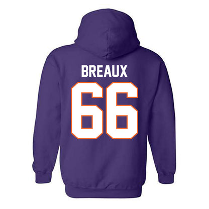 Clemson - NCAA Softball : Sarah Breaux - Classic Shersey Hooded Sweatshirt-1