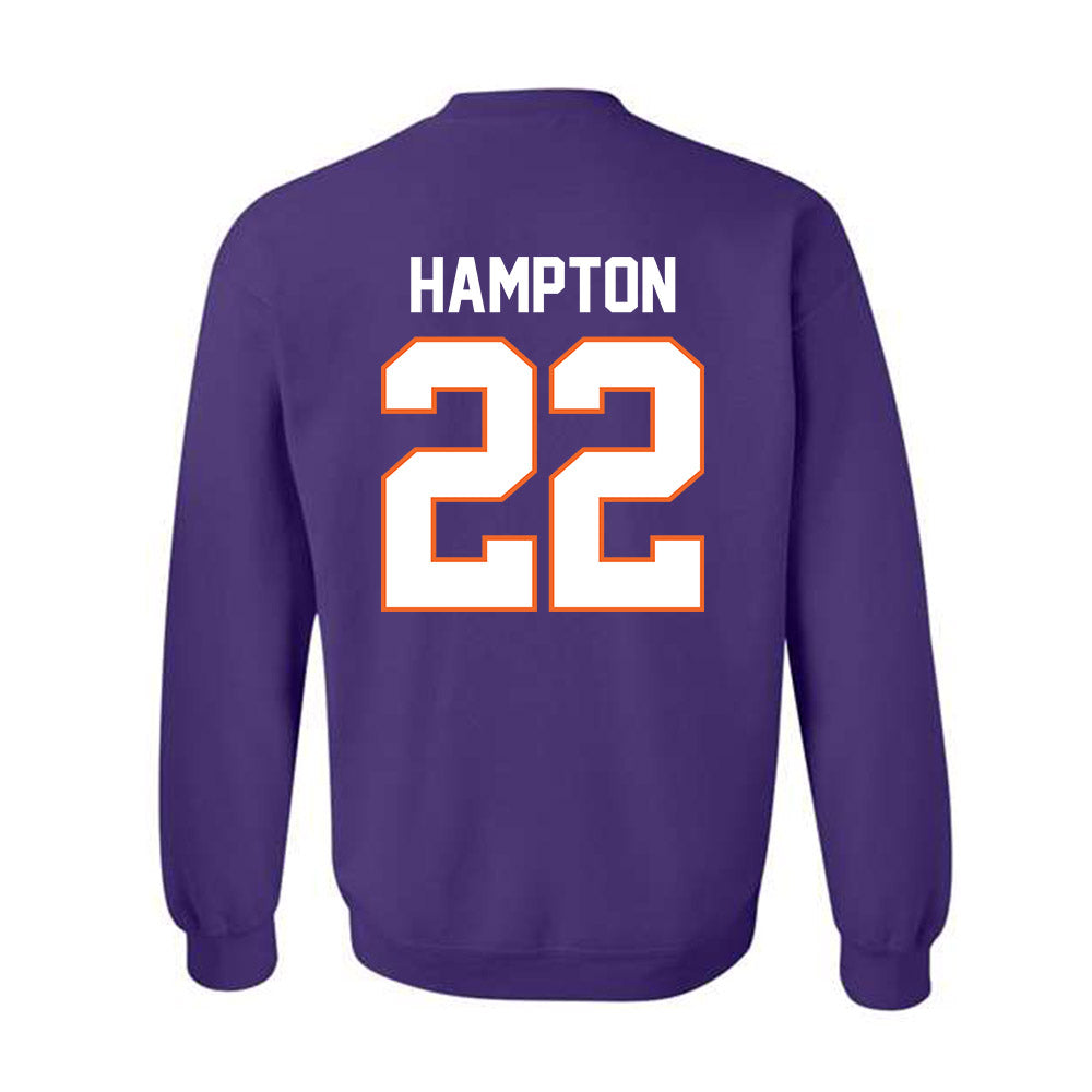 Clemson - NCAA Men's Soccer : Aiden Hampton - Classic Shersey Crewneck Sweatshirt