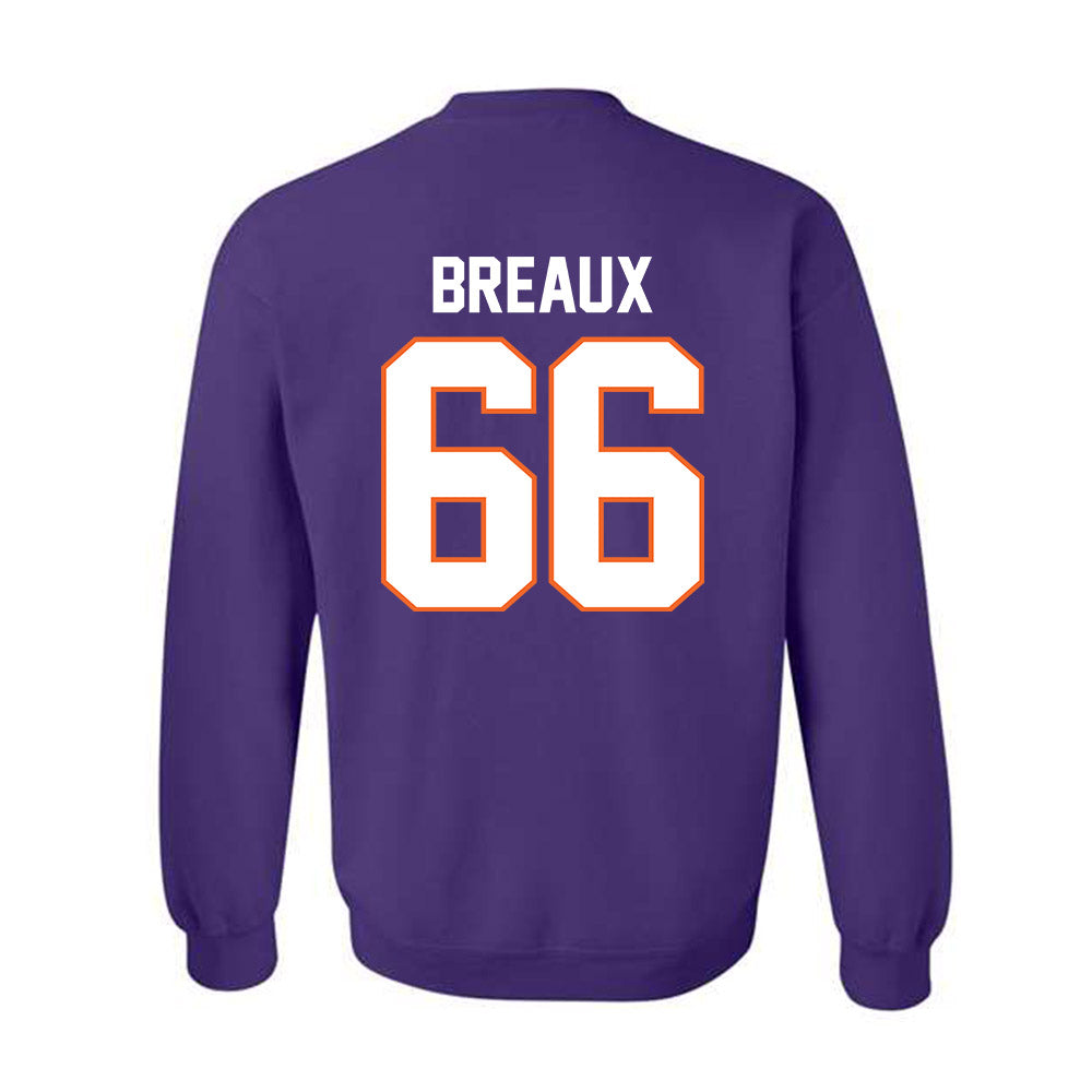 Clemson - NCAA Softball : Sarah Breaux - Classic Shersey Crewneck Sweatshirt-1
