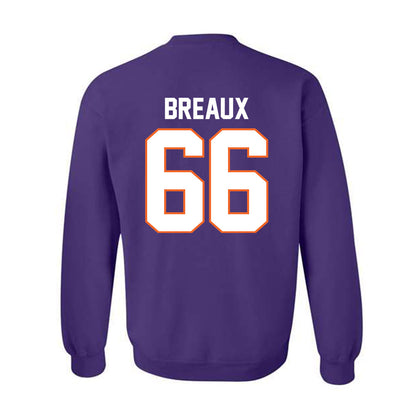 Clemson - NCAA Softball : Sarah Breaux - Classic Shersey Crewneck Sweatshirt-1