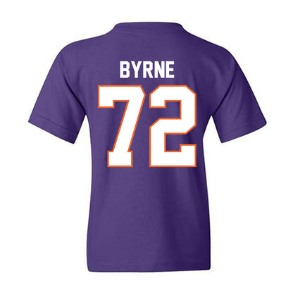 Clemson - NCAA Football : Rowan Byrne - Classic Shersey Youth T-Shirt-1