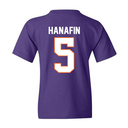 Clemson - NCAA Football : Ronan Hanafin - Classic Shersey Youth T-Shirt-1