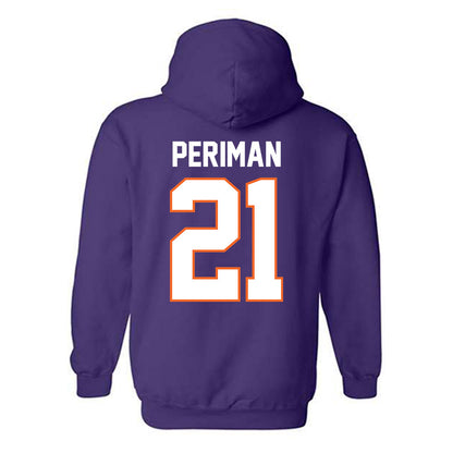 Clemson - NCAA Women's Basketball : Hadley Periman - Classic Shersey Hooded Sweatshirt-1
