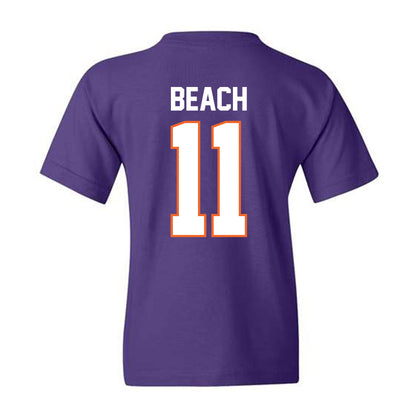 Clemson - NCAA Women's Lacrosse : Kasey Beach - Classic Shersey Youth T-Shirt