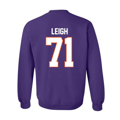 Clemson - NCAA Football : Tristan Leigh - Classic Shersey Crewneck Sweatshirt-1