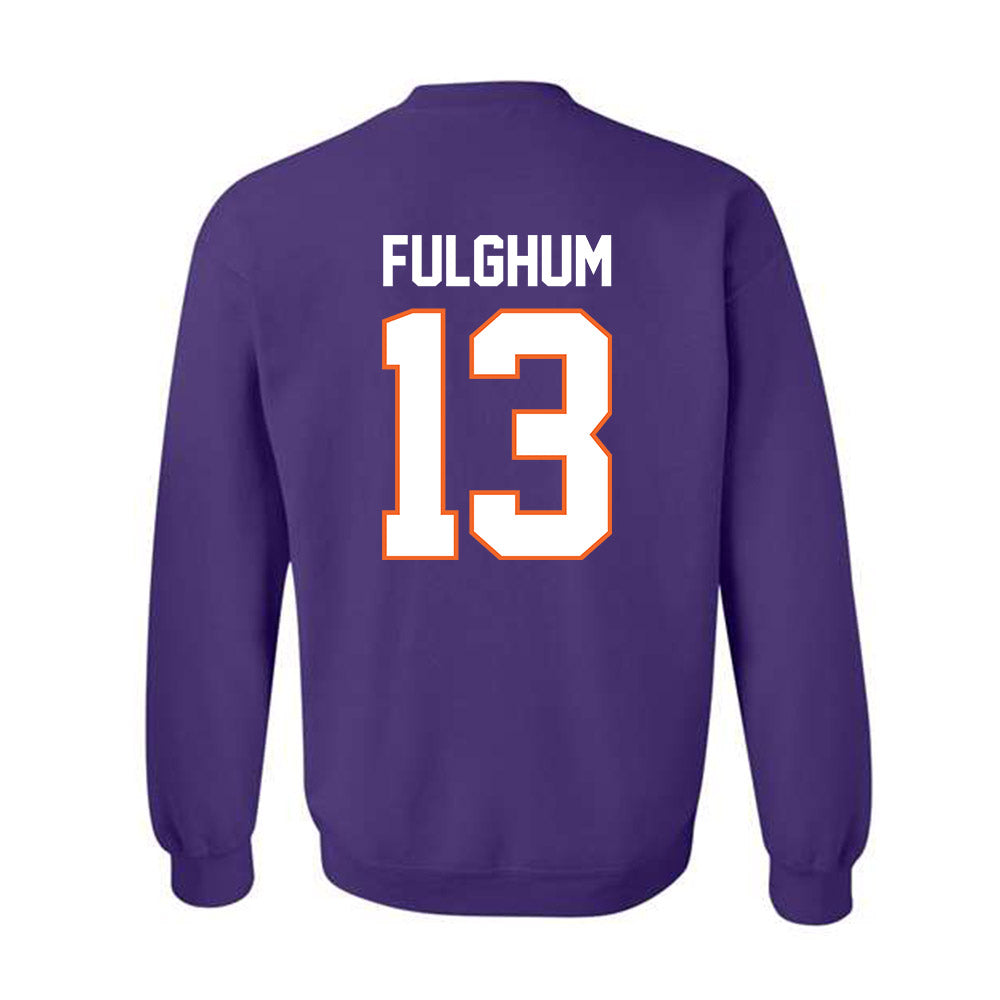 Clemson - NCAA Football : Parker Fulghum - Classic Shersey Crewneck Sweatshirt-1