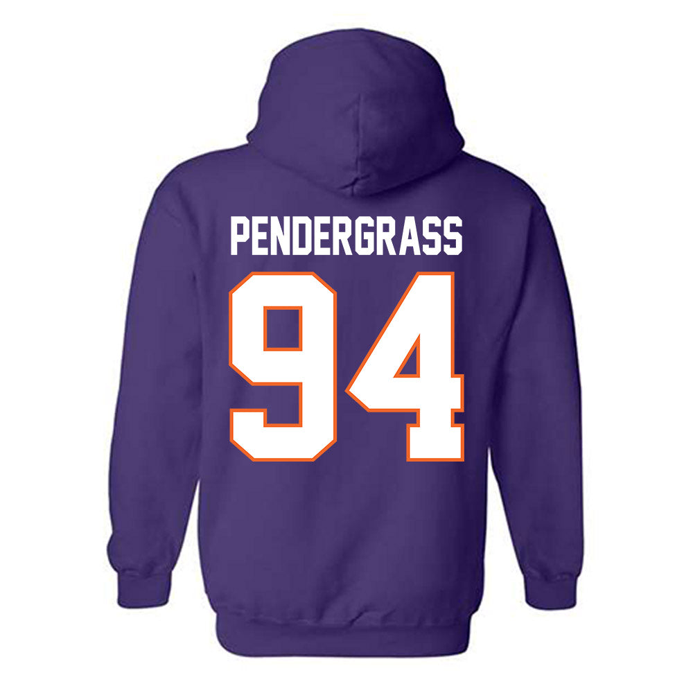 Clemson - NCAA Football : Chapman Pendergrass - Classic Shersey Hooded Sweatshirt-1