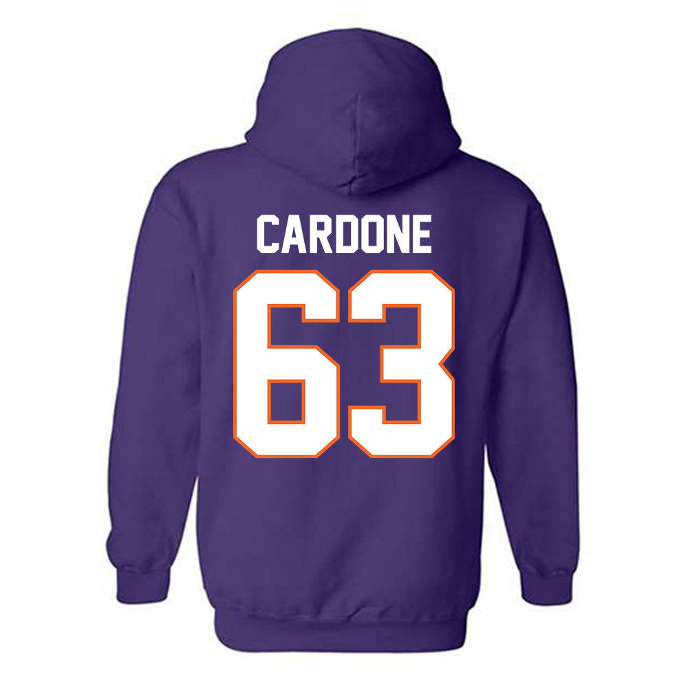 Clemson - NCAA Football : Dominic Cardone - Classic Shersey Hooded Sweatshirt