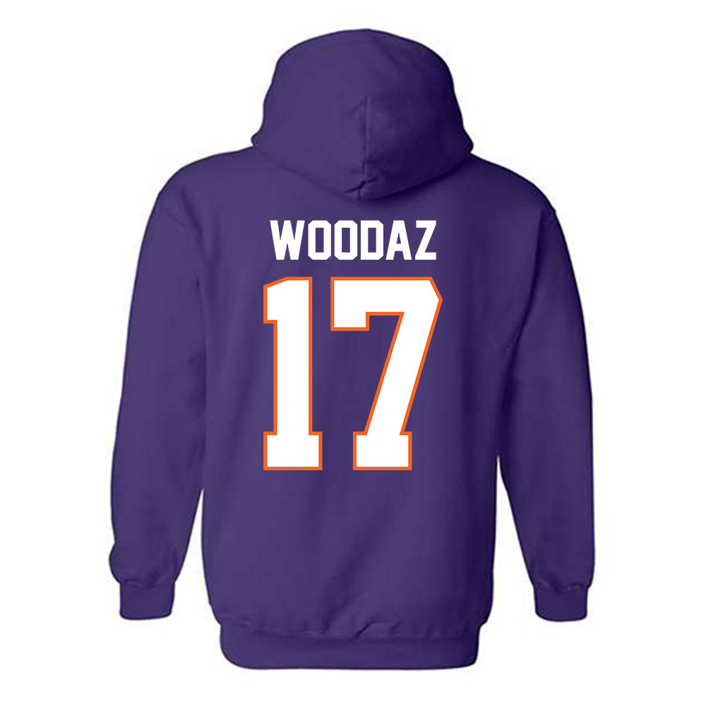 Clemson - NCAA Football : Wade Woodaz - Classic Shersey Hooded Sweatshirt-1
