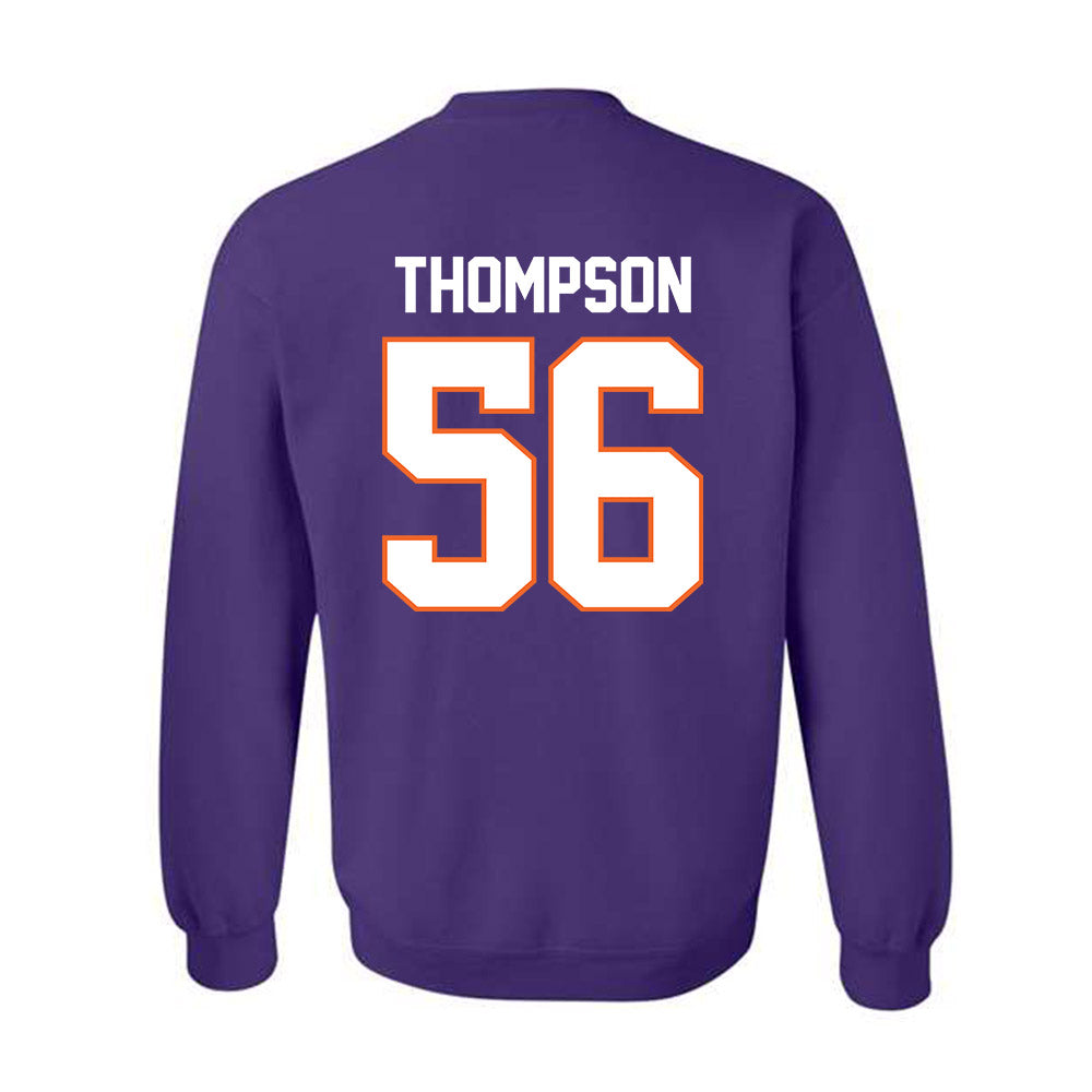 Clemson - NCAA Football : Champ Thompson - Classic Shersey Crewneck Sweatshirt