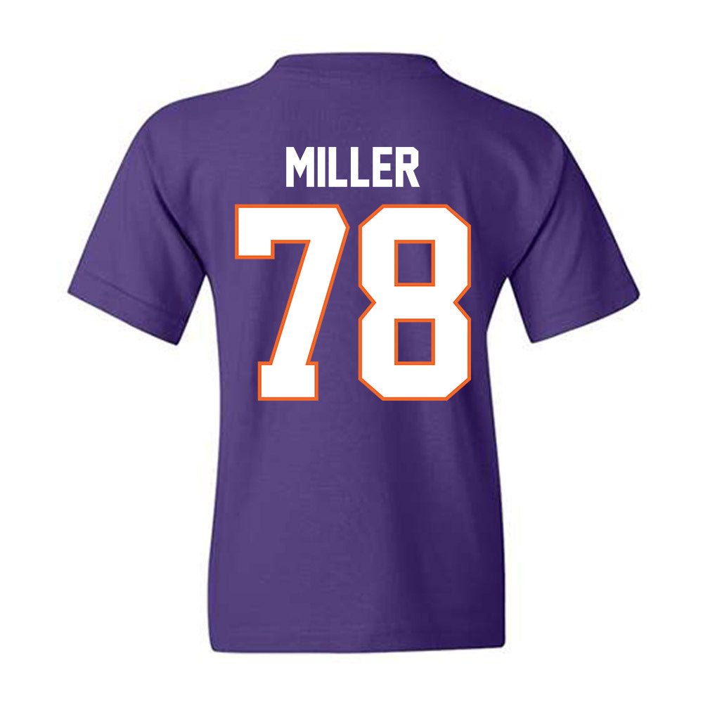 Clemson - NCAA Football : Blake Miller - Classic Shersey Youth T-Shirt-1