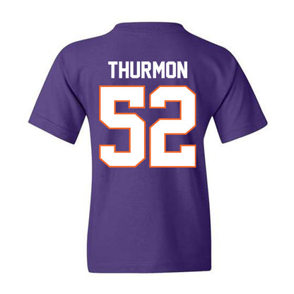 Clemson - NCAA Football : Elyjah Thurmon - Classic Shersey Youth T-Shirt