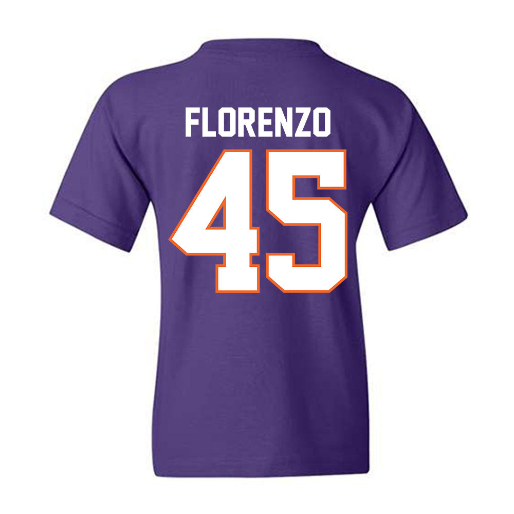Clemson - NCAA Football : Philip Florenzo - Classic Shersey Youth T-Shirt-1