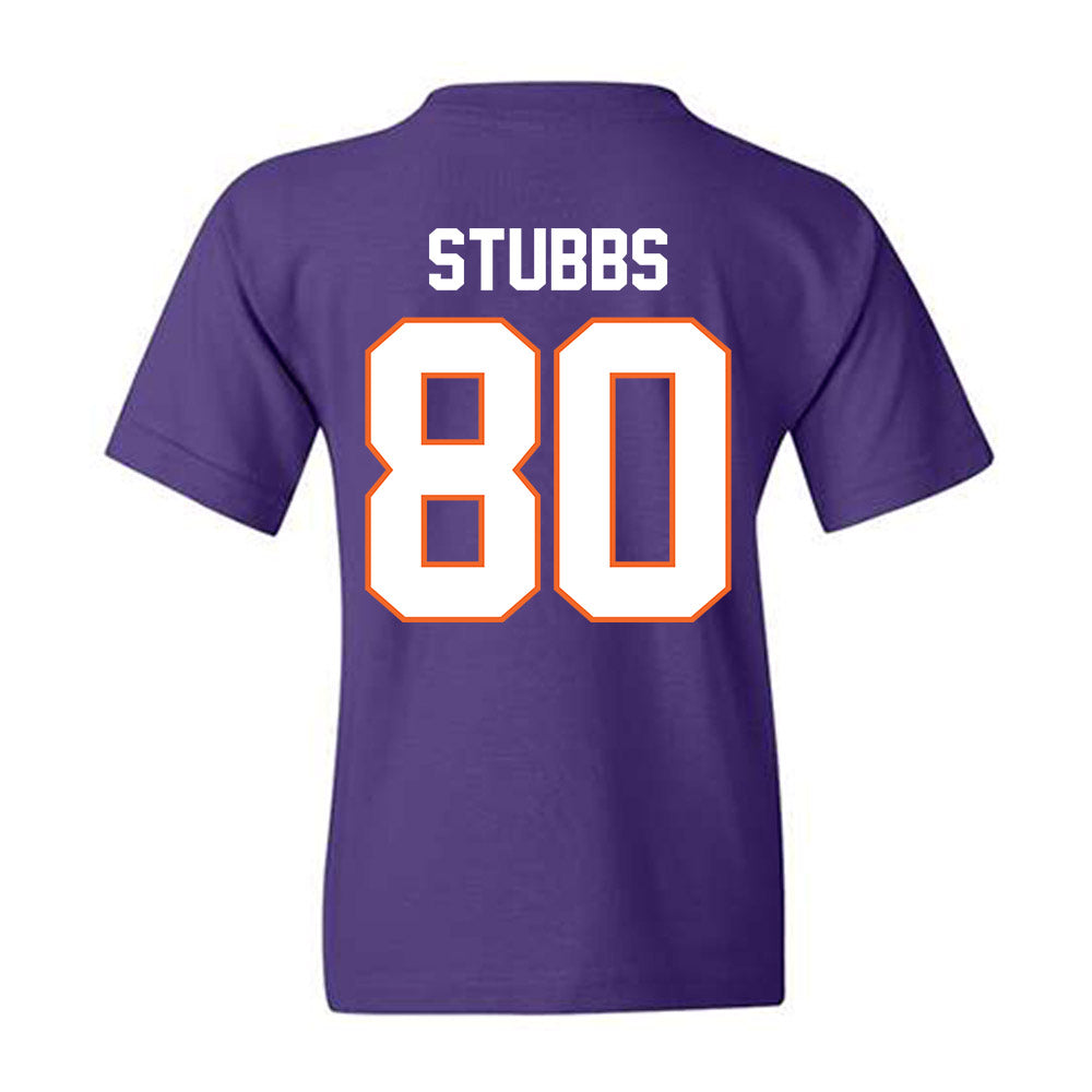 Clemson - NCAA Football : Luke Stubbs - Classic Shersey Youth T-Shirt-1