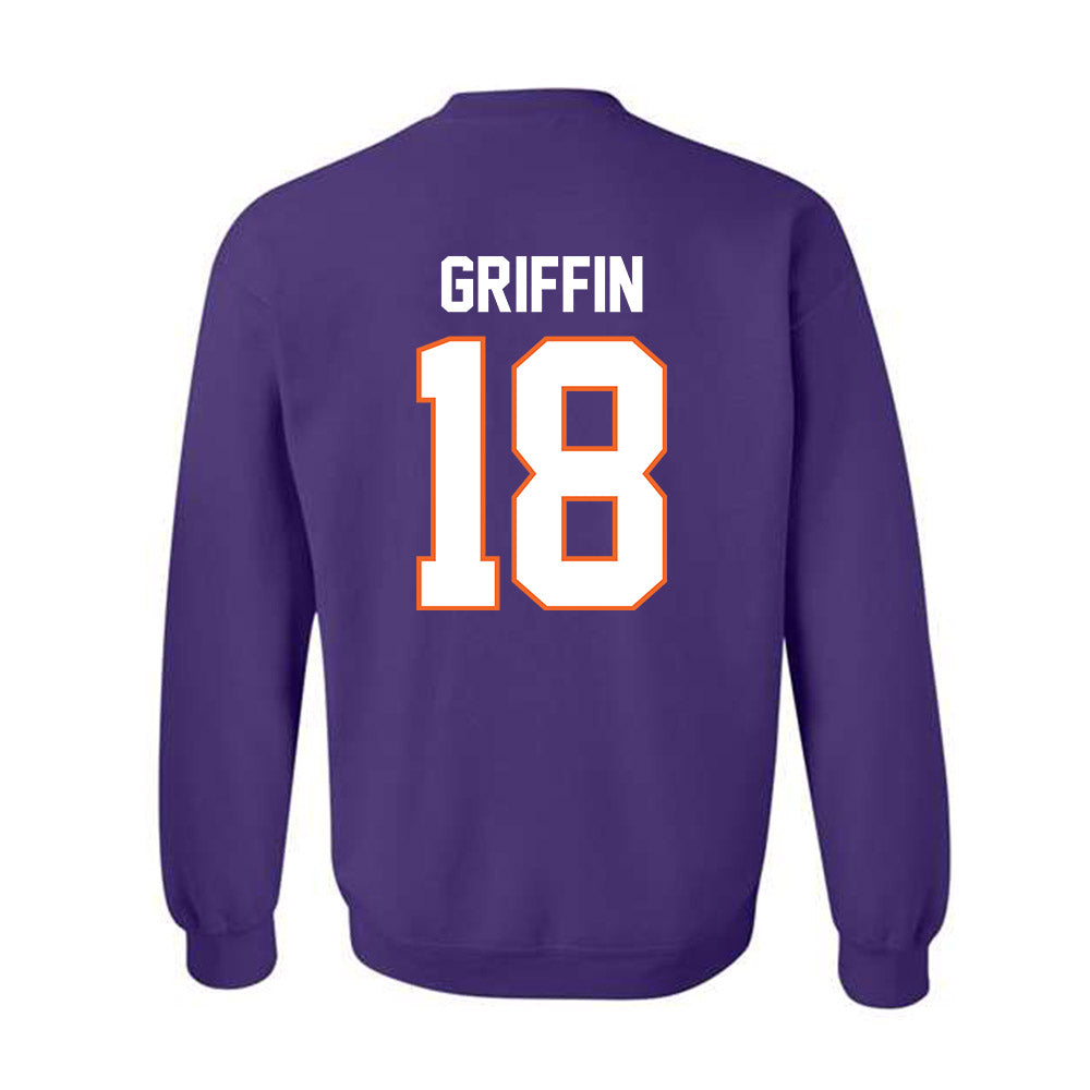 Clemson - NCAA Football : Kylon Griffin - Classic Shersey Crewneck Sweatshirt